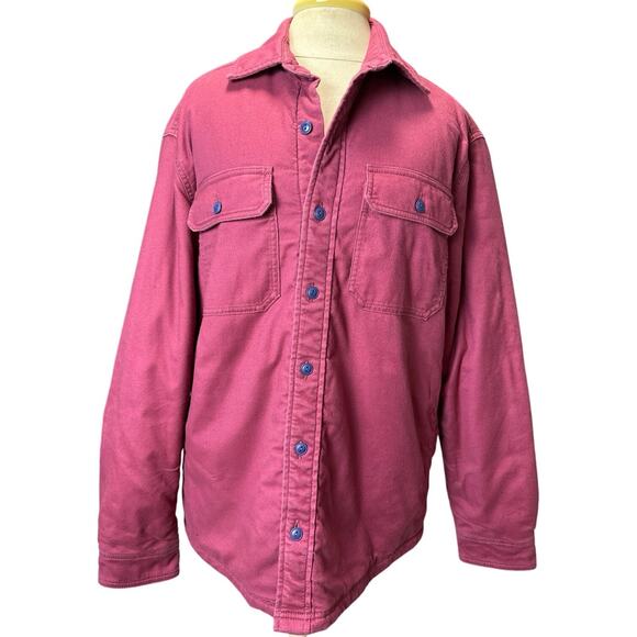 Vineyard Vines by Shep & Ian Classic Fit Shirt Shacket Barn Chore Warm Medium - Picture 1 of 8